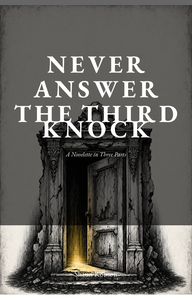 Cover of Never Answer the Third Knock by Shaun Robson