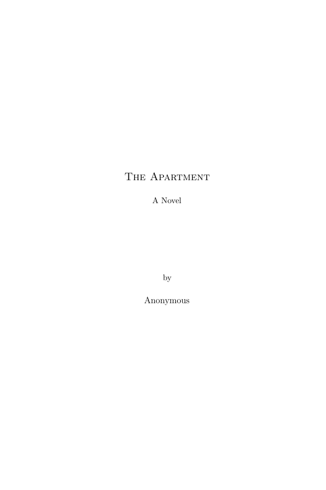 Design: The Apartment